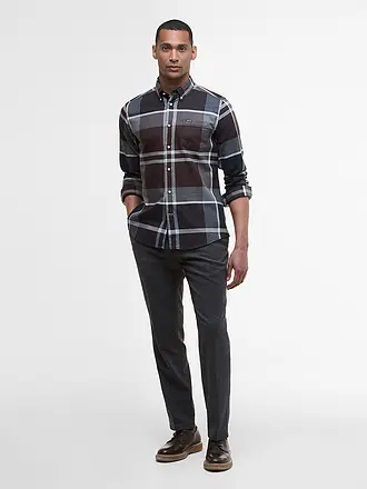 BARBOUR | Hemd Slim Fit DUNOON | braun